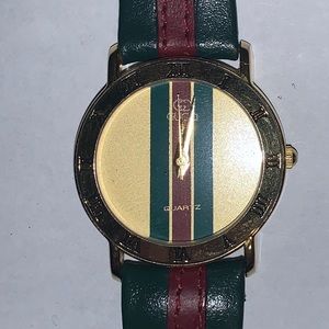 Vintage Gucci Watch Tri- Stripe